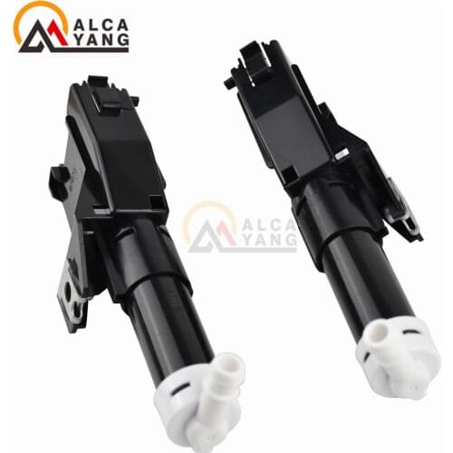 For Mitsubishi Pajero Shogun V93 V95 V96 V97 Car headlight washer spray nozzle Assy headlamp water Jet nozzle with cover cap