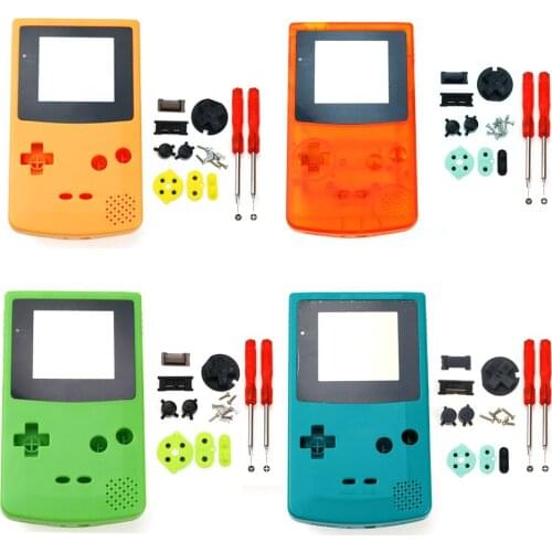 YuXi For GBC Limited Edition Shell Replacement For Gameboy Color GBC game console full housing