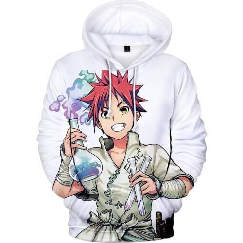 Drstone 3D Printing Hoodies TMS Entertainment recompose 3D Anime Dr stone Hoodie sweatshirt Hot Sale Cartoon Long sleeve Outwear