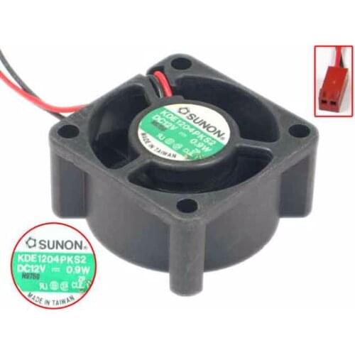 SUNON KDE1204PKS2 DC 12V 0.9W 40x40x20mm Server Cooling Fan
