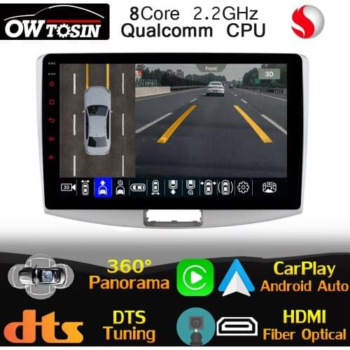 Qualcomm 8Core Android For VW Passat CC Magotan Car Radio GPS 360 Panoramic 4G LTE WiFi DTS HIFI DSP Head Unit Stereo HDMI Auto