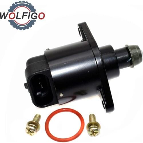 WOLFIGO New Idle Air Control Valve IAC Idle Motor Fit For Renault Clio LAGUNA Espace Laguna SCENIC 7700102539