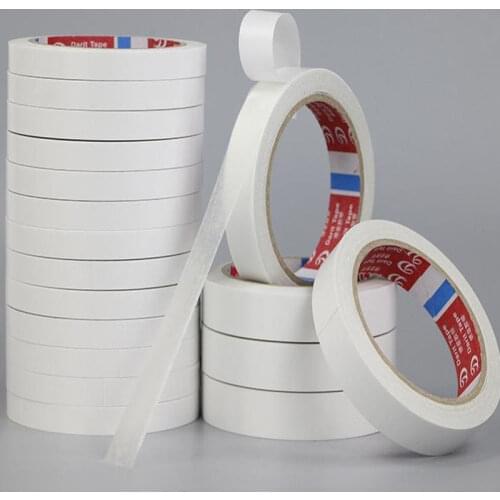 1 roll 20meter Hot Super Strong Double Faced Powerful Adhesive Tape paper Double Sided Tape For Mounting Fixing Pad Sticky