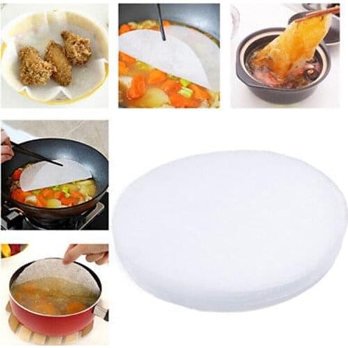 12Pcs Kitchen Food Cooking Soup Oil Absorption Paper Food Grade Oil Filter Paper