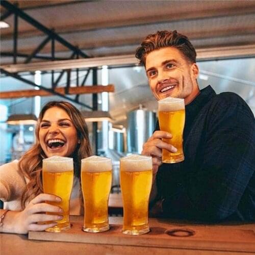 Four in One Beer Glasses Super Four in One cup Acrylic wine glass Friends Party Beer Mug Separable Mugs Bar Wedding drinkware