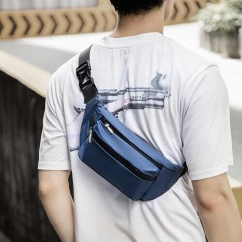 Soft Useful Waterproof Waist Bag Fanny Pack Wear-resistant Chest Bag Waterproof for Camping