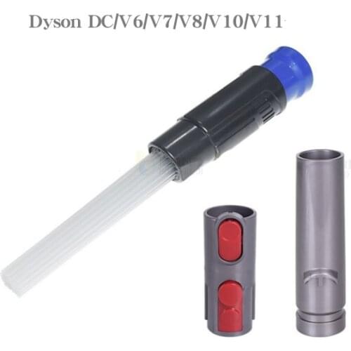 Cleaning Tool Attachment Brush Adaptor Set for Dyson V7 V8 V10 V6 DC35 DC61 DC62 Vacuum Cleaner Dust Daddy Multi-functional Tool