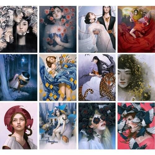 Orfon Acrylic Paintings By Numbers