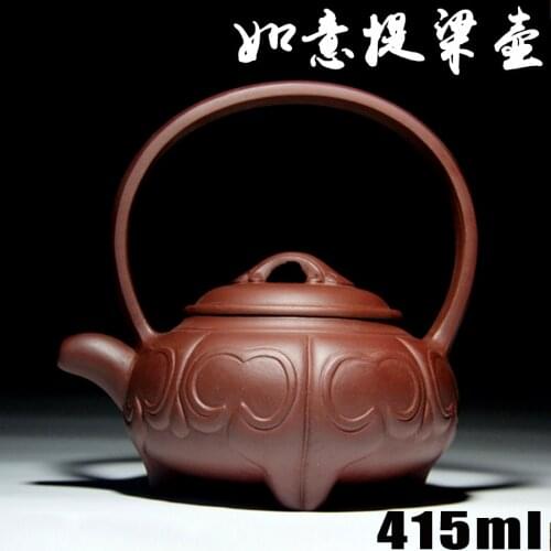 Authentic Yixing teapot famous handmade teapot teapot with purple clay ore mixed batch of 0717 retail