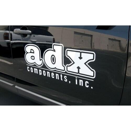 Custom design printing waterproof vinyl die cut stickers car decals ---PX7017