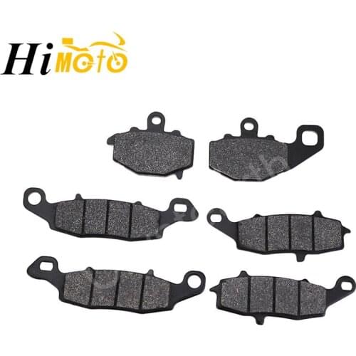 Motorcycle Front Rear Brake Pads For Kawasaki ZR750 Z750 2004 2005 2006 ZR750L Z750S 2005-2009 2010 ZX1100 GPZ 1100 1995-1998
