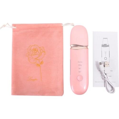 Ultrasonic Skin Scrubber Deep Cleansing Peeling Scraper Facial Pores SPA Scraper Exfoliating Keratin Beauty Face-lifting Machine