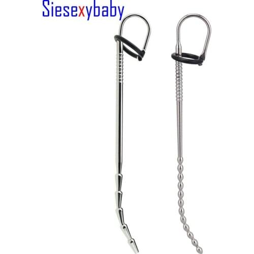 Super Long Stainless Steel Penis Plug Urethral Sounds Sex Toys for Men Stretching Urethral Dilators Catheters DB-056 Series