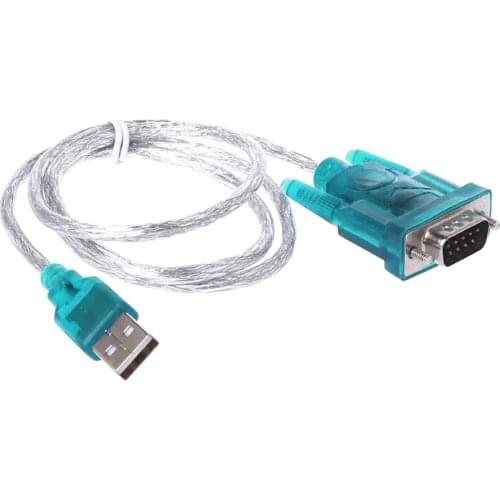 1 M Convertor Adapter USB to RS232 Serial Port 9 Pin DB9 Cable Serial COM Port