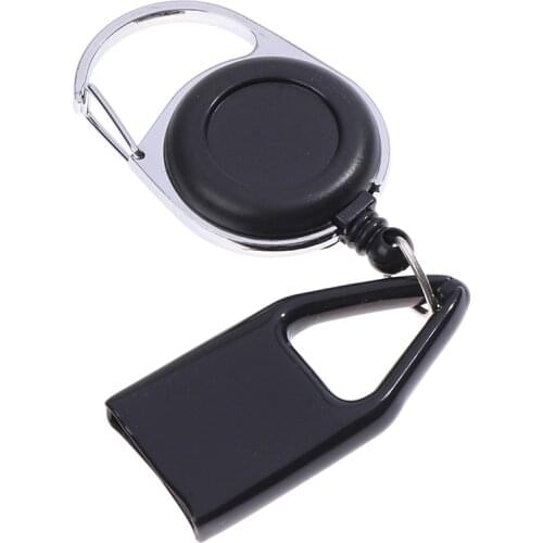 1pcs Lighter Leash Safe Stash Clip Retractable Keychain Lighter Holder Great 660mm