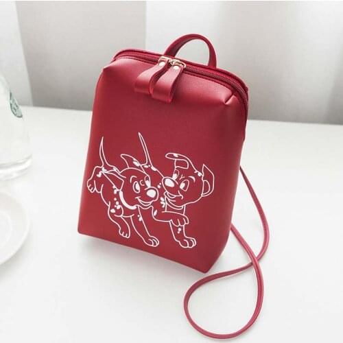 10PCS / LOT Animal Dogs Backpack for Women Fashion Coin Gift Shoulder Bags Small Crossbody Bag Girl Travel Bagpack