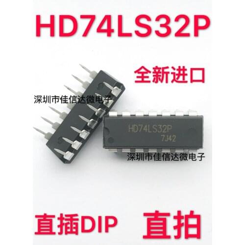 100% New Original 5pcs/lot High Quality 74LS32 HD74LS32P 2 DIP14