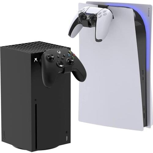 2pcs Headphone Wall Mount Stand For PS5 Console Xbox Series X Game Accessories Headset Display Holder Gamepad Bracket Hanger