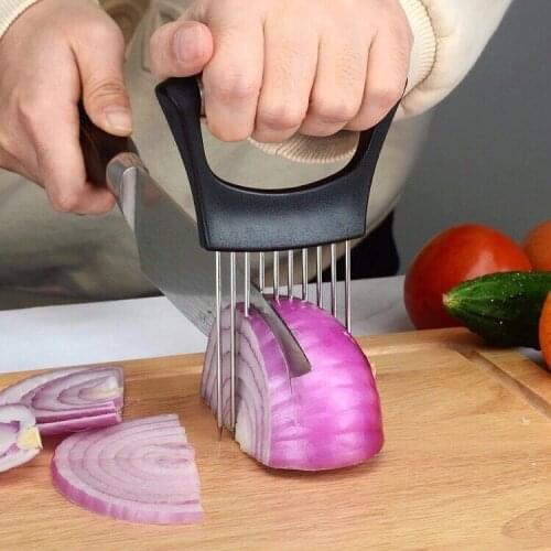 304 stainless steel onion plug kitchen gadget onion needle fruit and vegetable slice fixed pine needle steak pine nut