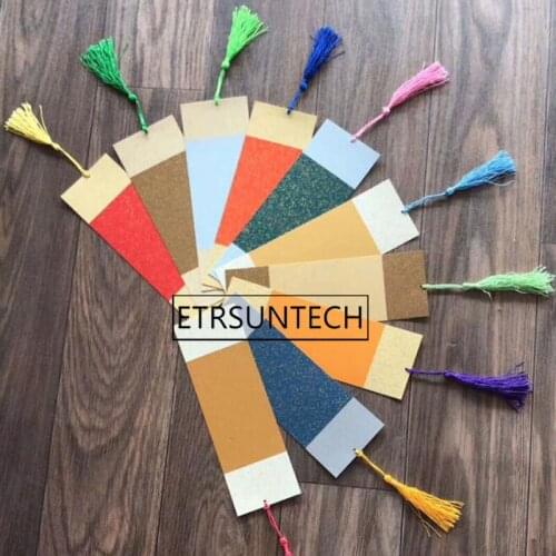 500pcs Blank Bookmark Chinese Rice Paper Bookmark Creative Chinese Calligrphy and Chinese Painting Supplies Gift