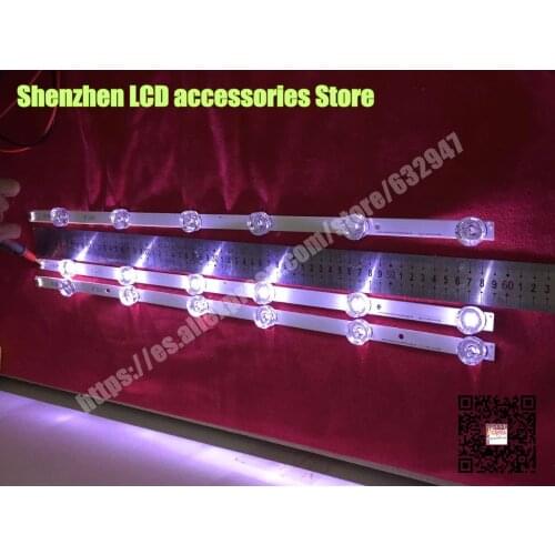 6PCS(4*A,2*B) for LG 32 inches LG INNOTEK DRT 3.0 32"-A/B 32LB620B 32LB580B 32LB560B \ 32LB570B 590mm 6 LEDs