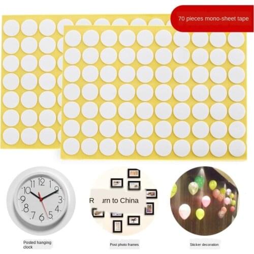Acrylic Seamless Double Glue Transparent Adhesive for Picture Frames Wall Clock Potted Plants Fixed Sticker