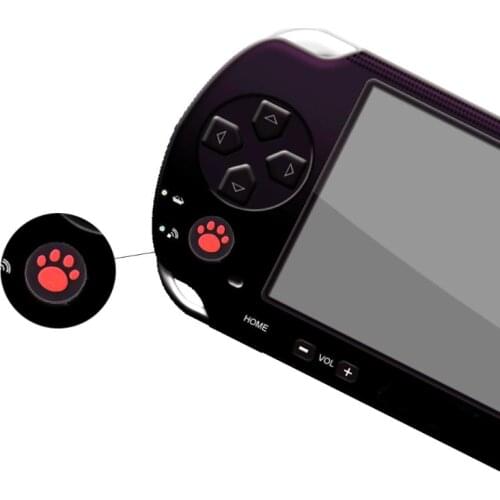 2pcs Cat Paw Analog Controller Thumbstick Grip Cap Protective Cover For Sony PlayStation Ps Vita PS Vita PSV 1000/2000 Slim