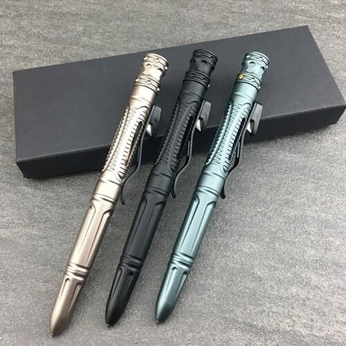 A352 aviation aluminum multifunctional tactical pen Defensive pen Outdoor military fan survival pen Self-defense defense EDC pen