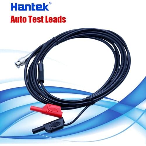 Hantek Oscilloscope Probes Auto Test Cable HT30A BNC to Banana Adapter Dual Banana Head Multipurpose Test Line