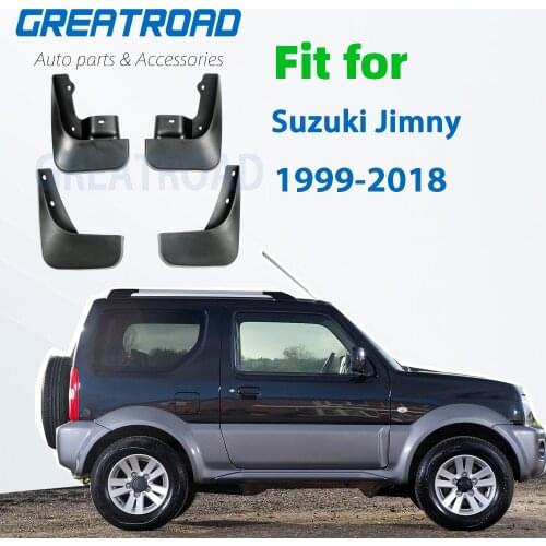 Mudguards for Suzuki Jimny 2007-2017 Mud Guards ABS Car Exterior Protect Decoration Splash Flaps Fenders Car Accessories