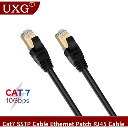 Cat7 SSTP Cable Ethernet Patch Cable for RJ45 Computer,XBox Networking LAN Cords 0.5m 1m 2m 3m 5m 10m 20m 30m