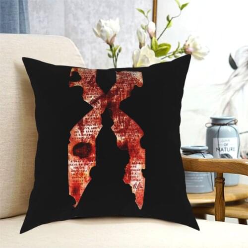 DMX X Red Hip Hop Pillowcase Soft Fabric Cushion Cover Decor Throw Pillow Case Cover Chair Wholesale 45*45cm