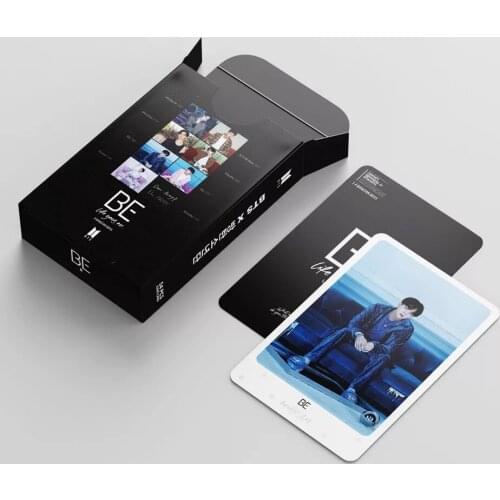 K-POP 54PCS/SET South Korean Groups Bangtan Boys Lomo Card Poster New Album BE PhotoCard Cards Wall Banner JUNG KOOK JIMIN SUGA