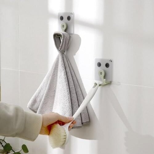 Octopus-shaped double-head hook Waterproof Oilproof Self Adhesive Hooks Reusable Seamless Hanging Hook For Kitchen Bathroom