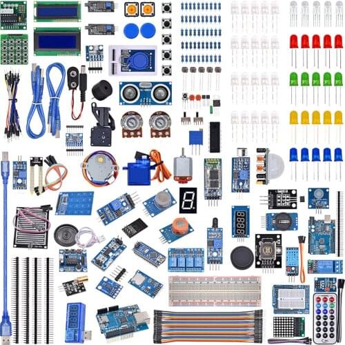 R3 LCD Sensor Wifi Bluetooth Laser Beginner Starter Kit For Arduino