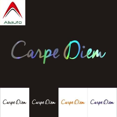 Aliauto Fashion Custom Car Stickers Cafe Died Motorcycles 3D Reflective Sunscreen Anti-UV Decal Decoration,20cm*5cm