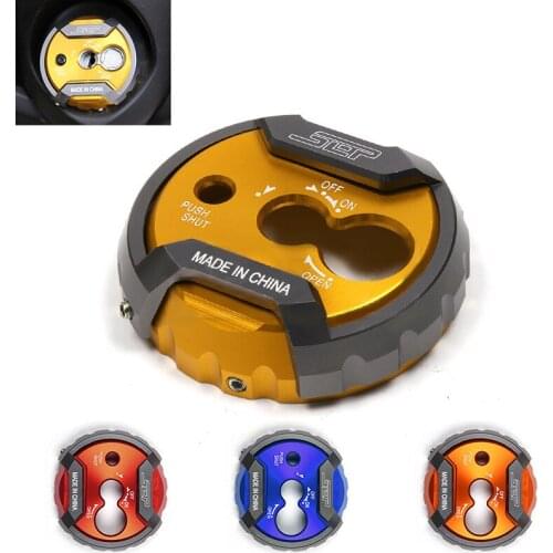 Motorcycle CNC Aluminum Ignition Key Cap Guard Cover Key Lock Switch Cover For YAMAHA Nmax155 N-max Nmax 155 Moto Accessory