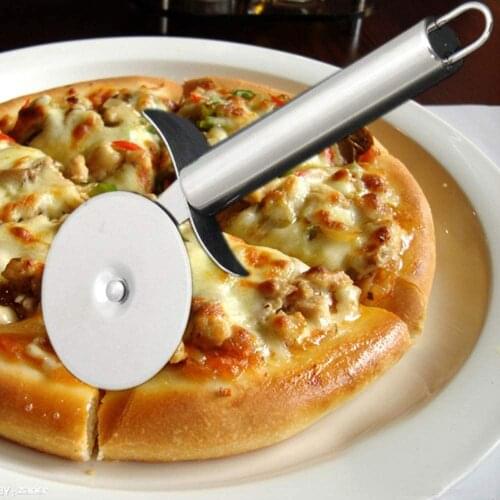 Stainless Steel Pizza Single Wheel Cut Tools Diameter 6.5CM Household Pizza Knife Cake Tools Wheel Use For Kitchen Accessories