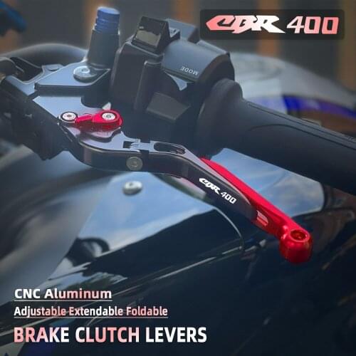 Motorcycle CNC Adjustable Extendable Foldable Brake Clutch Levers For HONDA CBR400 1986 1987 1988 1989 1990 1991 1992 1993 1994