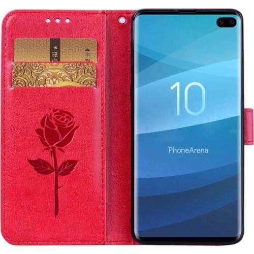 Luxury Leather Wallet Case For Samsung Galaxy S10 S10 Plus Card Slot Holder Flip Stand Magnetic Wallet cover Samsung S10e Case