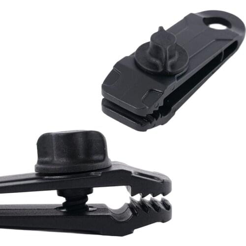 10PCs Tarp Clips Awning Clamp Heavy Duty Tent Instant Clip Holder Accessories for Outdoor Camping Caravan Canopies Car Covers