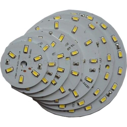 10X Factory supply 12V input round type aluminum PCB with 5630SMD LED light board 3W/5W/7W/9W/12W/15W/21W free shipping