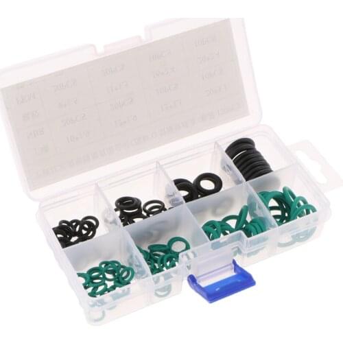 170 Pieces 8 Kinds Universal Car SUV Rubber O-Ring Seals Tap Washers Gasket