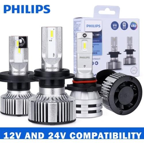 6500K Philips H1 H4 H7 LED Car Headlight G2 LED Fog Light car led para auto lamp LED H8 H11 H16 HB3 HB4 HIR2 9005 9006 9012 Bulb
