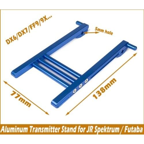 CNC Support stand holder ESKY FUTABA JR WFLY FRSKY Taranis Transmitter Radio TX