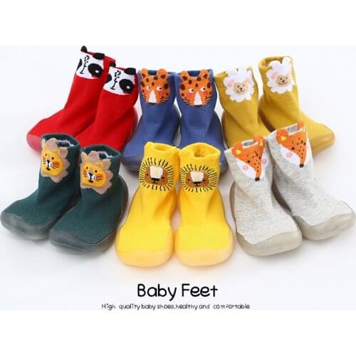 Baby sock shoes soft sole animal cute shoes