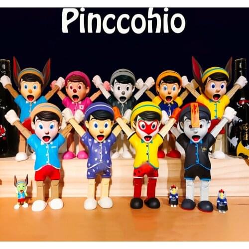 Disney The Adventures of Pinocchio Action Figure Pinocchio Limited Hand-Made Model Dolls Action Figure Model Toys Gifts for Kids
