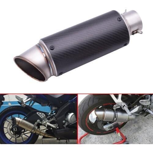 Exhaust Pipe Motorcycle Muffler Escape Carbon Fiber Exhaust DB Killer For Honda CB190R forza 300 CB400 SF CBR650 R GROM MSX125