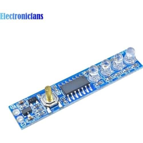 1S/2S/3S/4S Lithium Battery Capacity Indicator LED Display Board Power Level Indicator For 1/2/3/4pcs 18650 Lithium Battery DIY