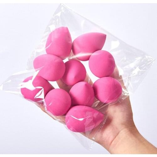 10pcs New Water Drop Makeup Sponge Makeup Soft Foundation Multi Shape Cosmetic Puff Concealer Flawless Make up Sponge Wholesale